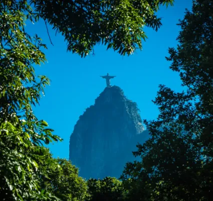 Imagem que demonstra o Cristo Redentor.